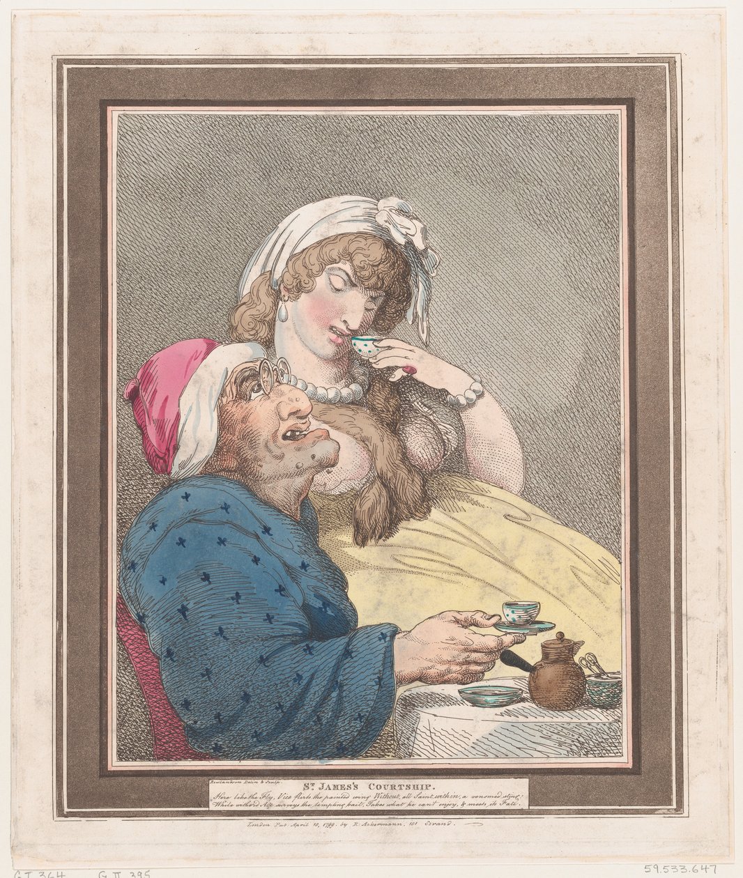 Námluvy svatého Jakuba, 10. dubna 1799, 10. dubna 1799. od Thomas Rowlandson