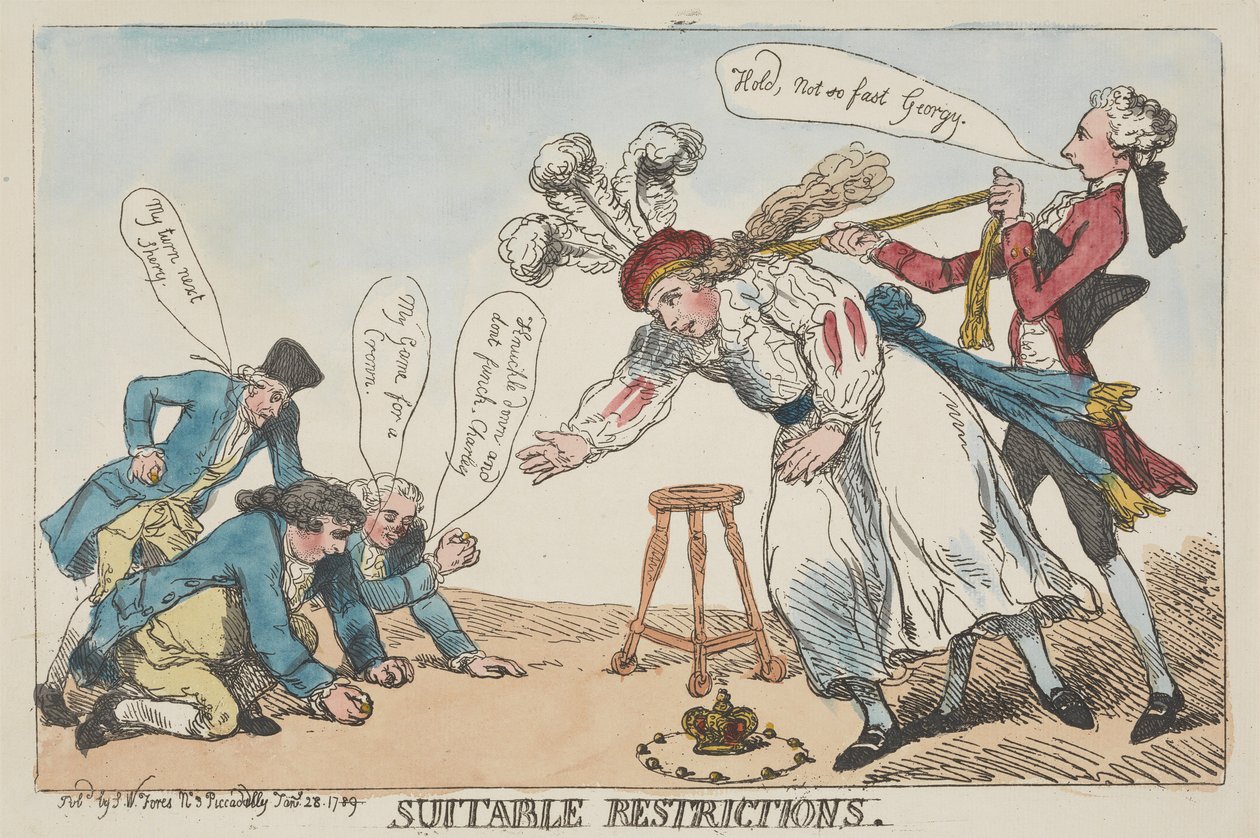 Vhodná omezení od Thomas Rowlandson