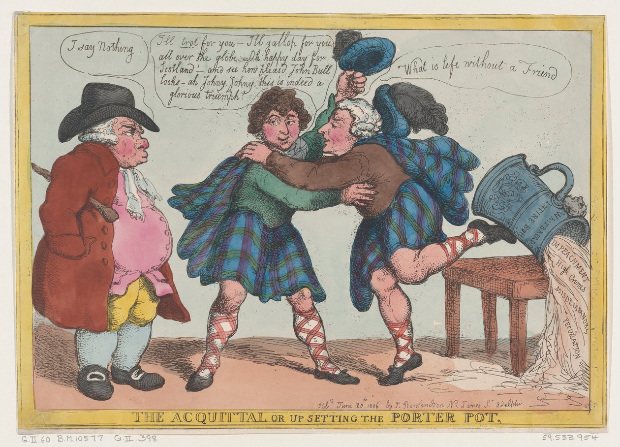 Osvobození, aneb Rozvrácení vrátného hrnce, 20. června 1806, 20. června 1806. od Thomas Rowlandson