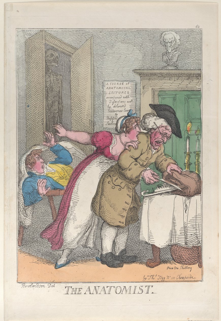 The Anatomist, 12. března 1811, 12. března 1811. od Thomas Rowlandson