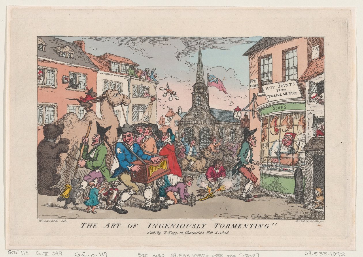 Umění důmyslně mučit, 8. února 1808, 8. února 1808. od Thomas Rowlandson