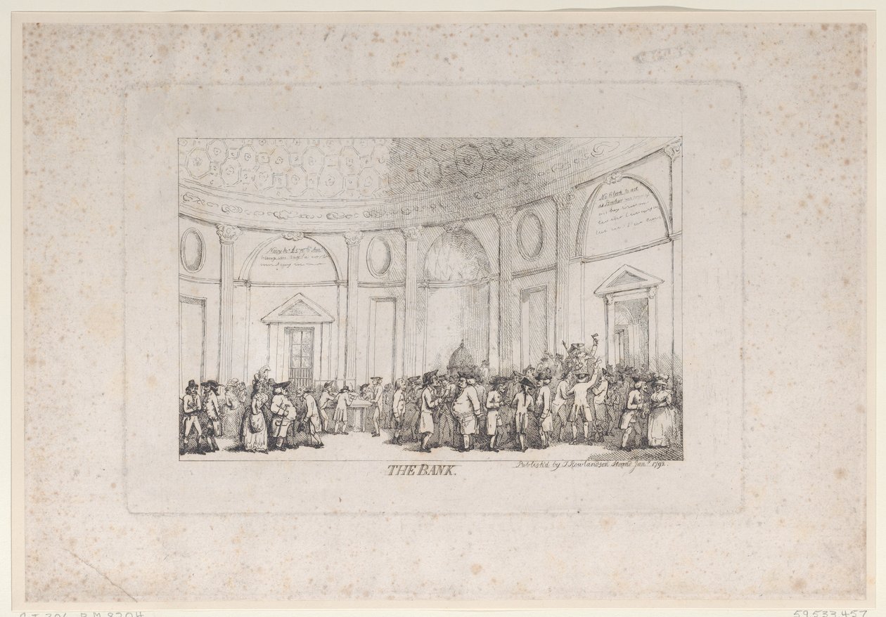 Banka od Thomas Rowlandson