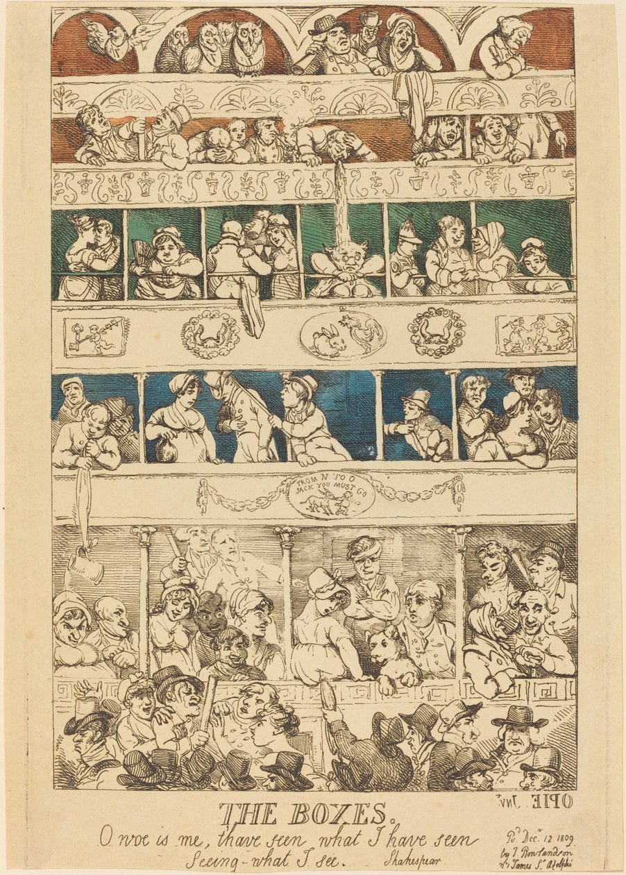 Krabice od Thomas Rowlandson