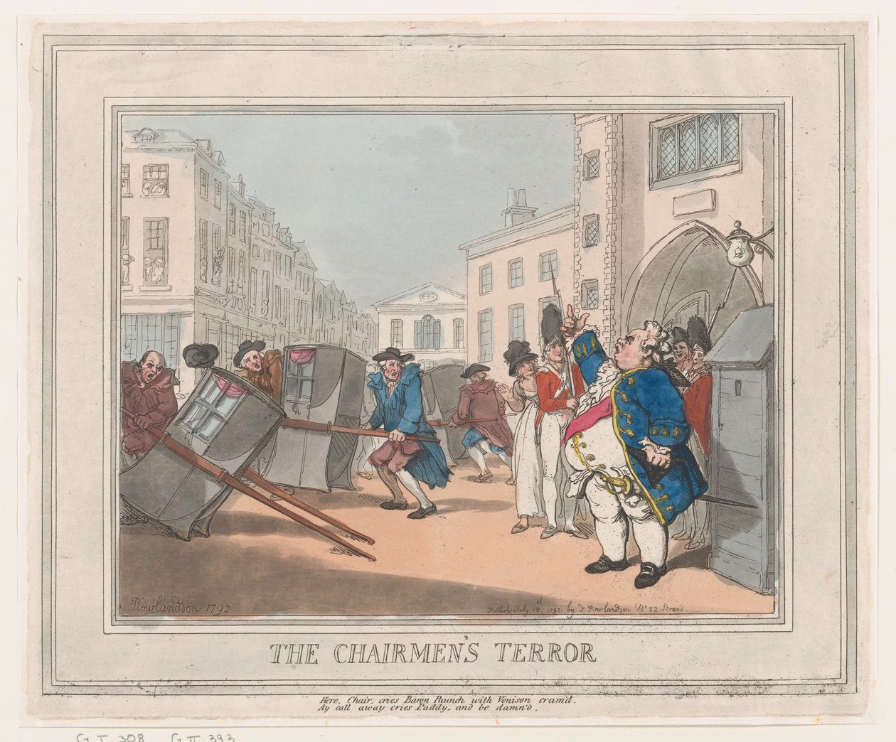 Předsednický teror, 18. července 1792, 18. července 1792. od Thomas Rowlandson