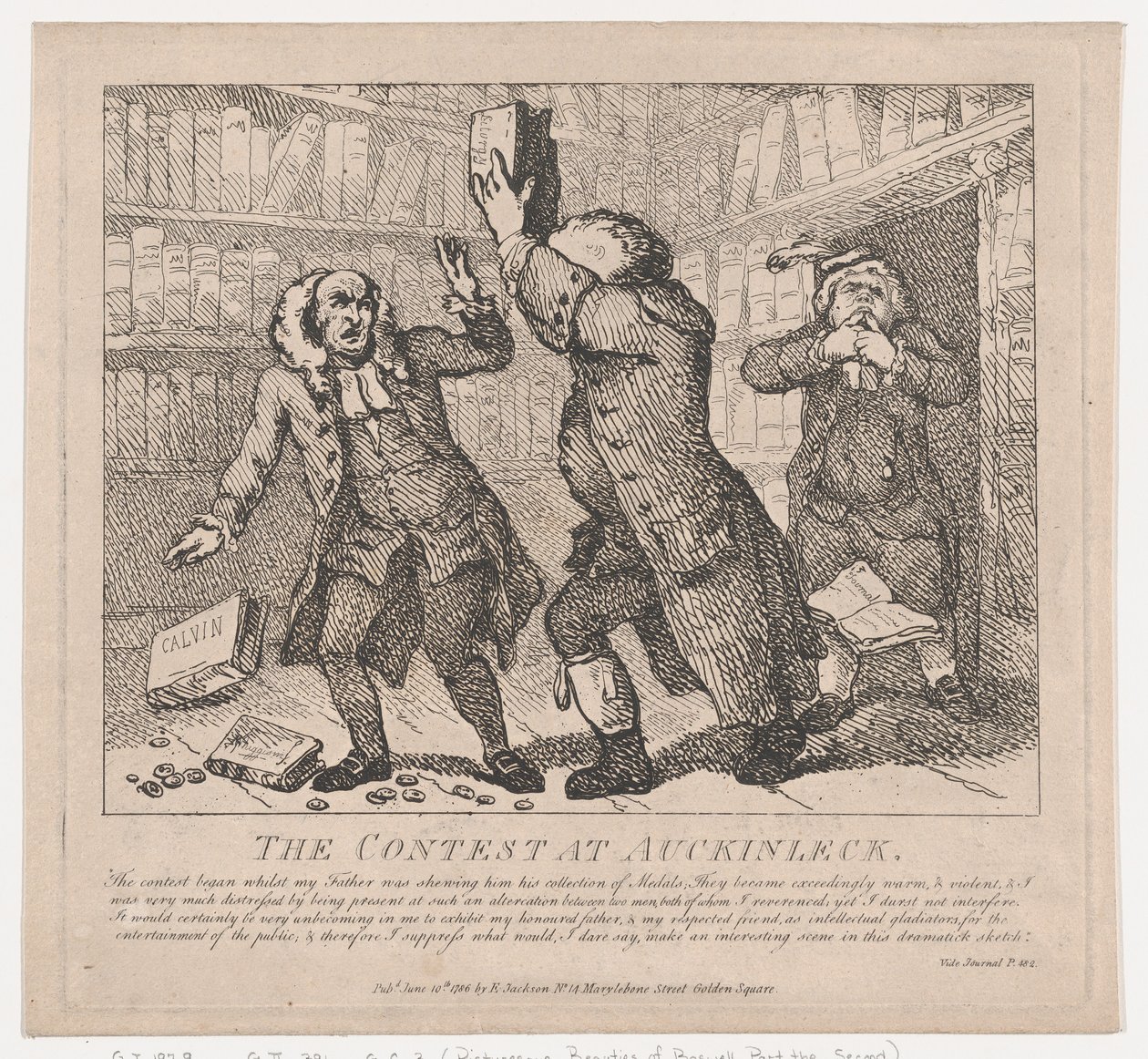 Soutěž v Auckinlecku, malebné krásy Boswellu, druhá část, červen..., 10. června 1786. od Thomas Rowlandson