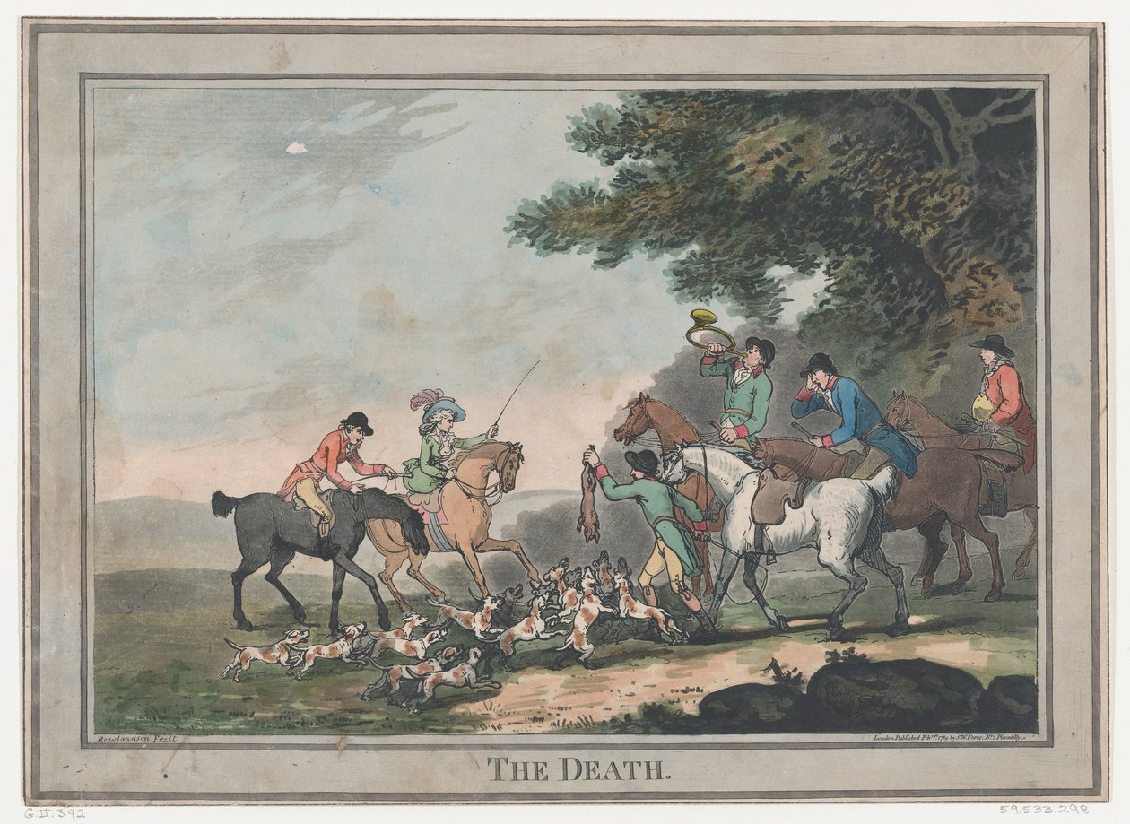 Smrt, 1. února 1789, 1. února 1789. od Thomas Rowlandson
