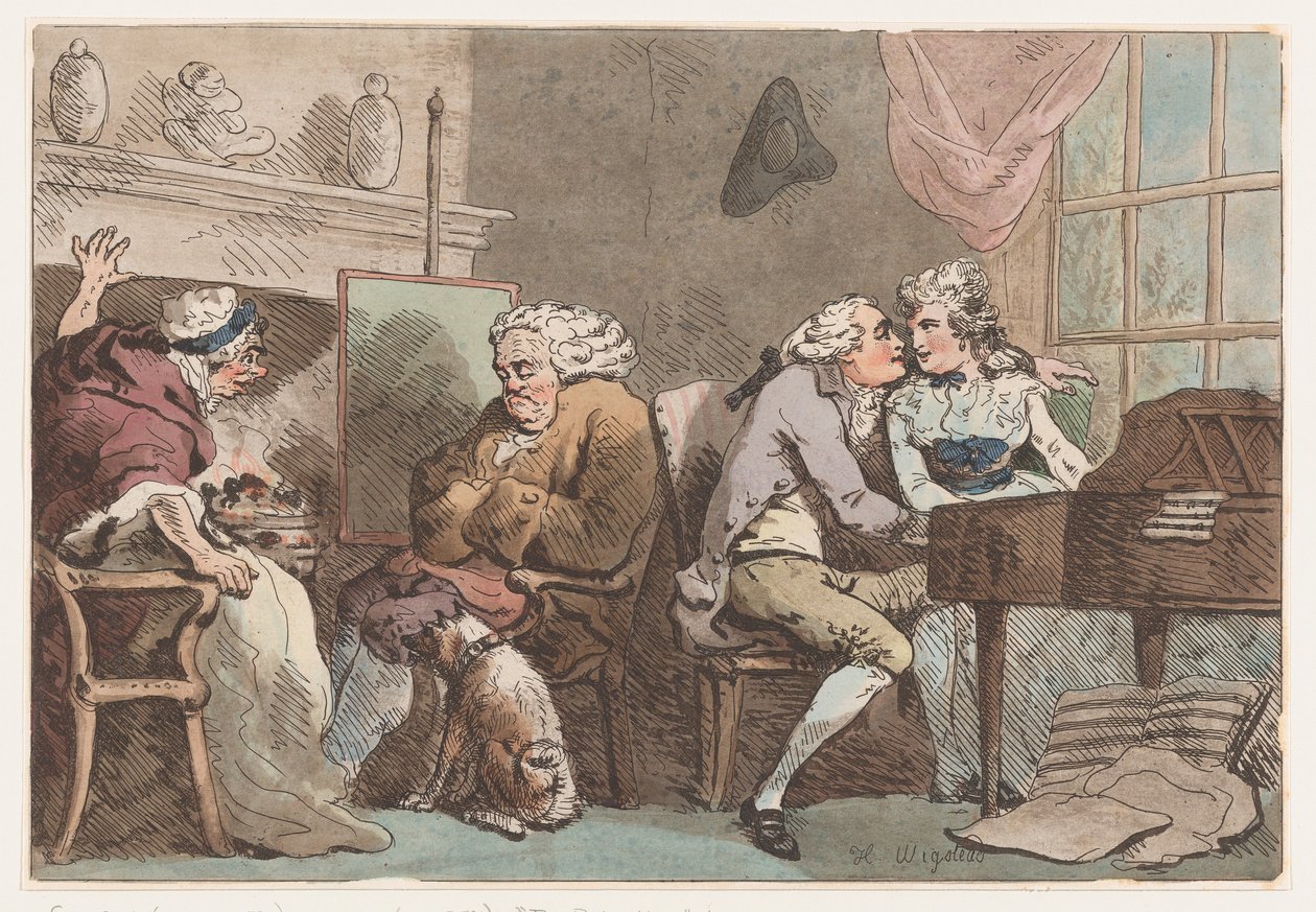 The Detection, 15. června 1796, 15. června 1796. od Thomas Rowlandson