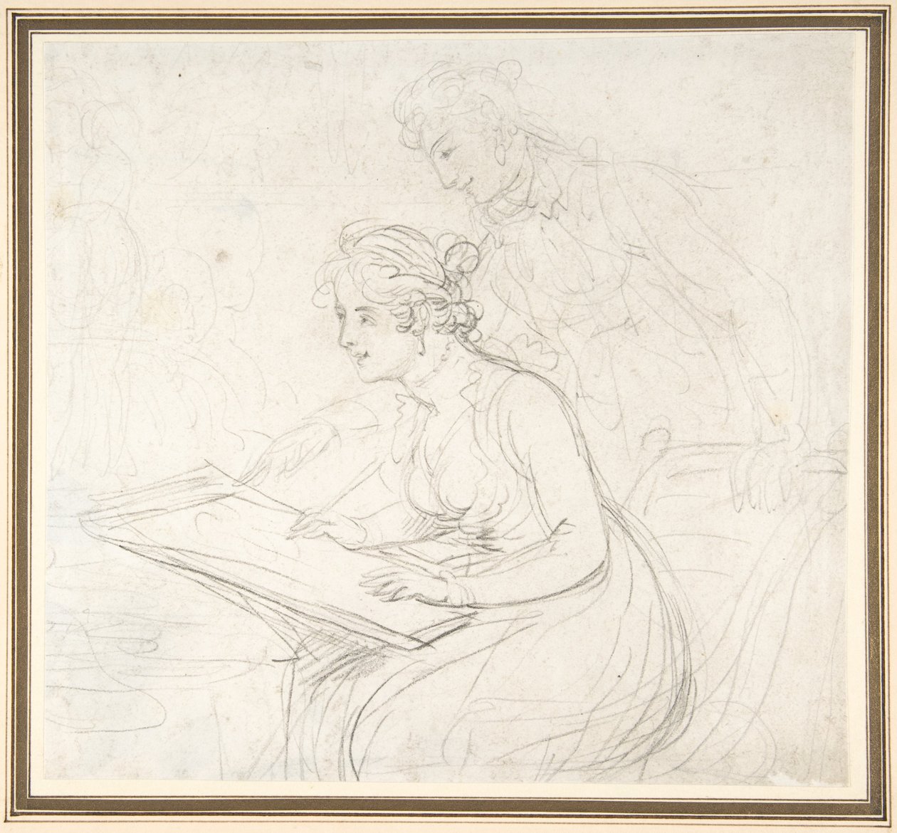 Lekce kreslení od Thomas Rowlandson