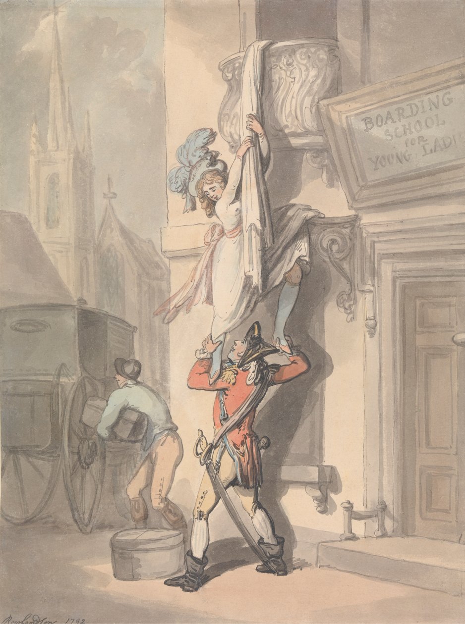 Útěk od Thomas Rowlandson