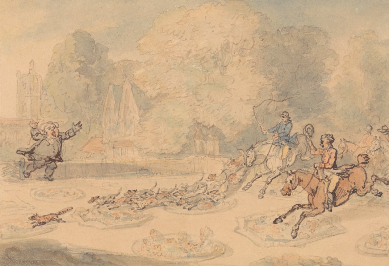 Rozzuřený vikář od Thomas Rowlandson