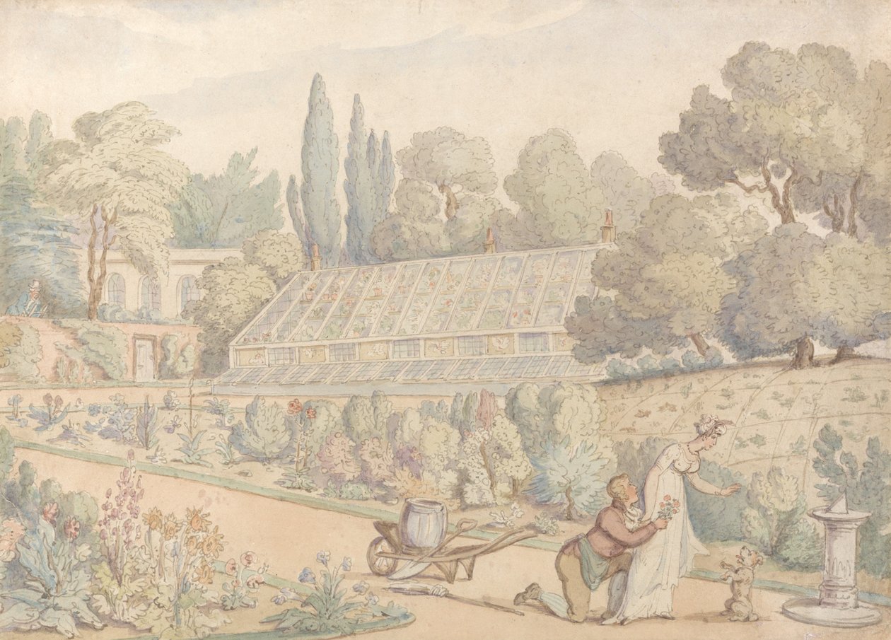 Zahradníkova oběť od Thomas Rowlandson