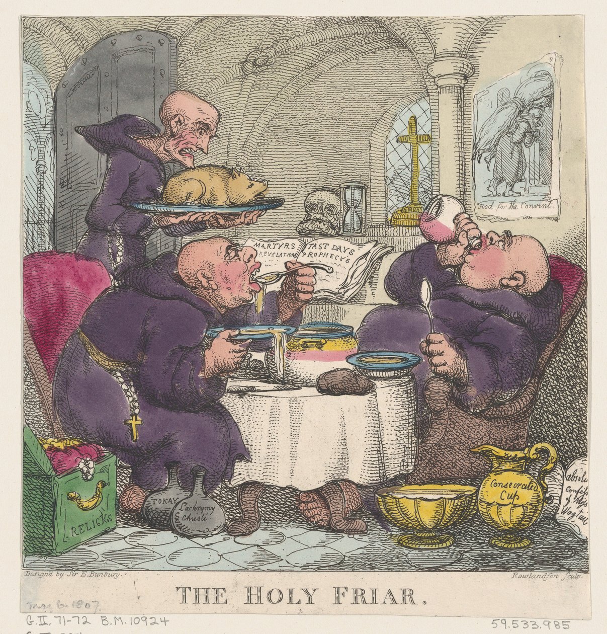 Svatý bratr, 6. května 1807, 6. května 1807. od Thomas Rowlandson