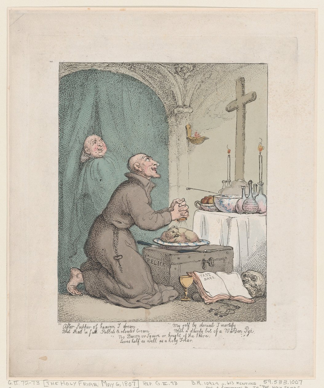 Svatý bratr, 6. května 1807, 6. května 1807. od Thomas Rowlandson