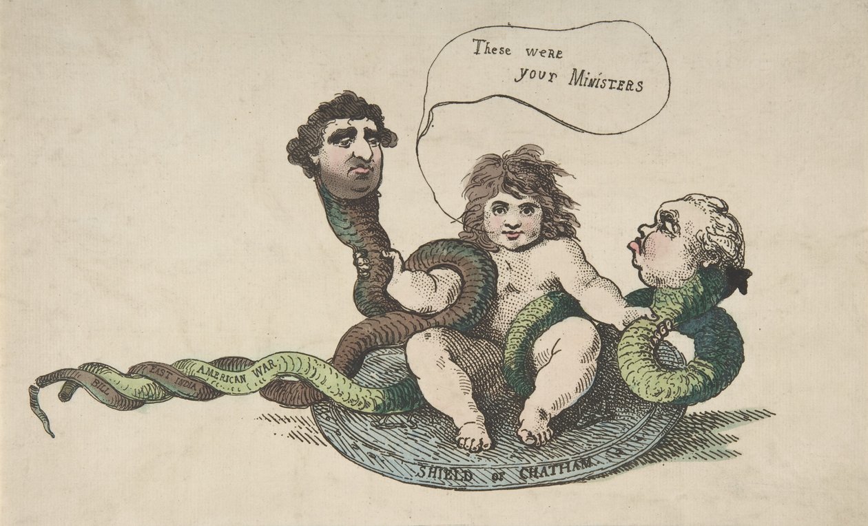 The Infant Hercules, 3. února 1784., 3. února 1784. od Thomas Rowlandson