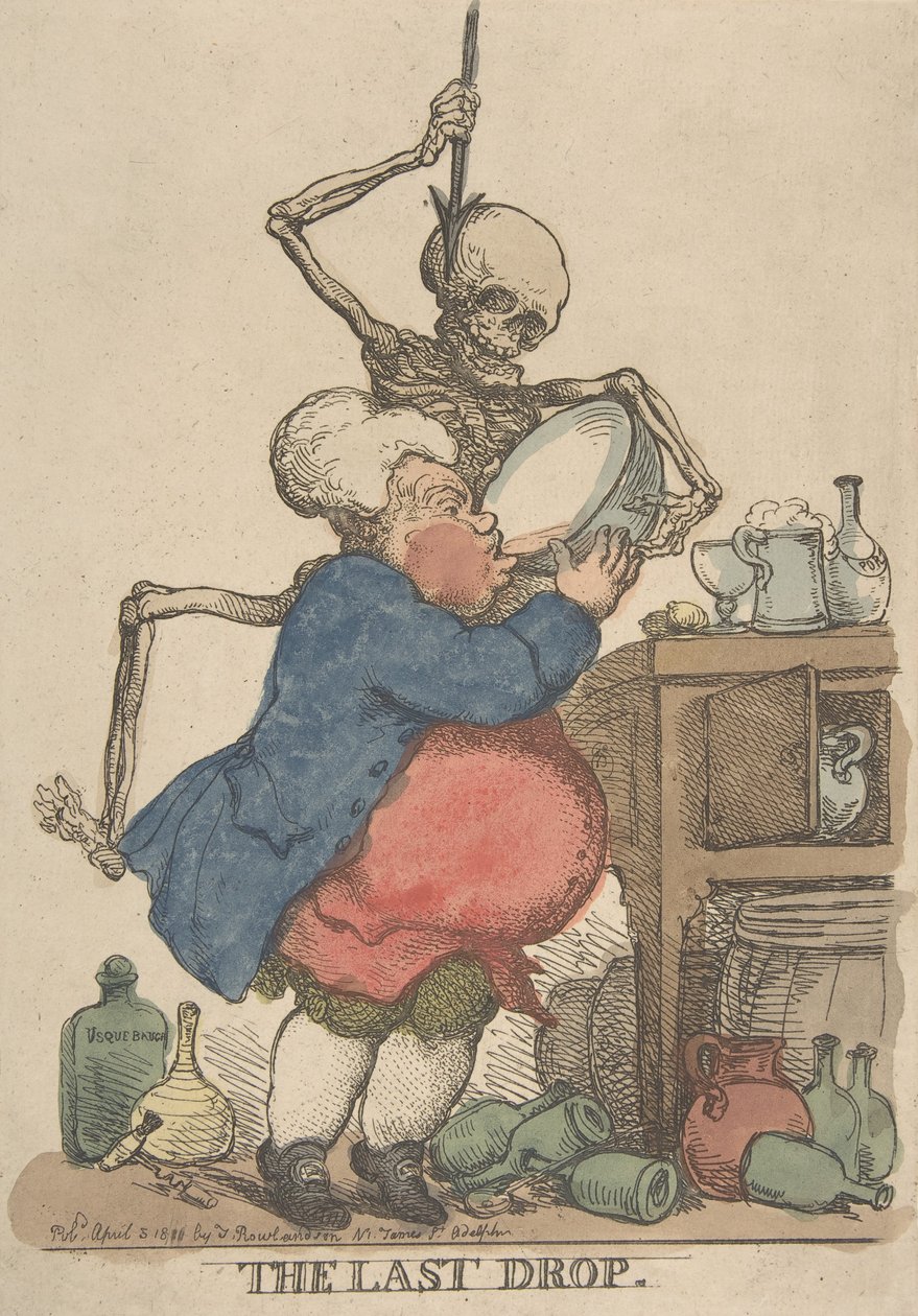 Poslední kapka, 5. dubna 1801, 5. dubna 1801. od Thomas Rowlandson
