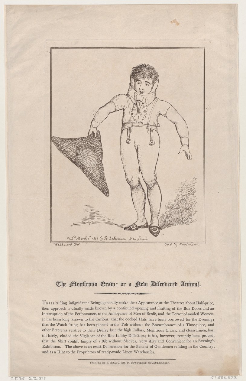 The Monstroous Craw, or a New-Discovered Animal, 1. března 1802, 1. března 1802. od Thomas Rowlandson