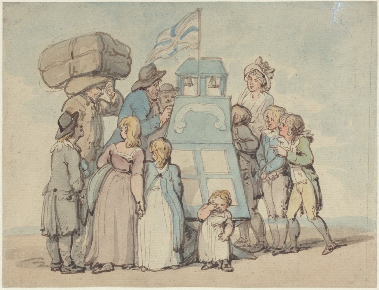 Peep Show od Thomas Rowlandson