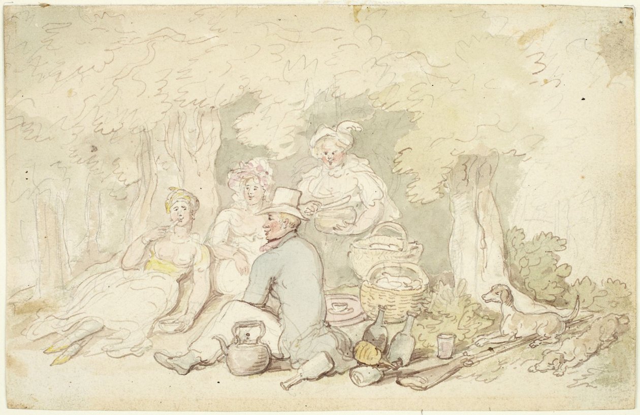 Piknik od Thomas Rowlandson
