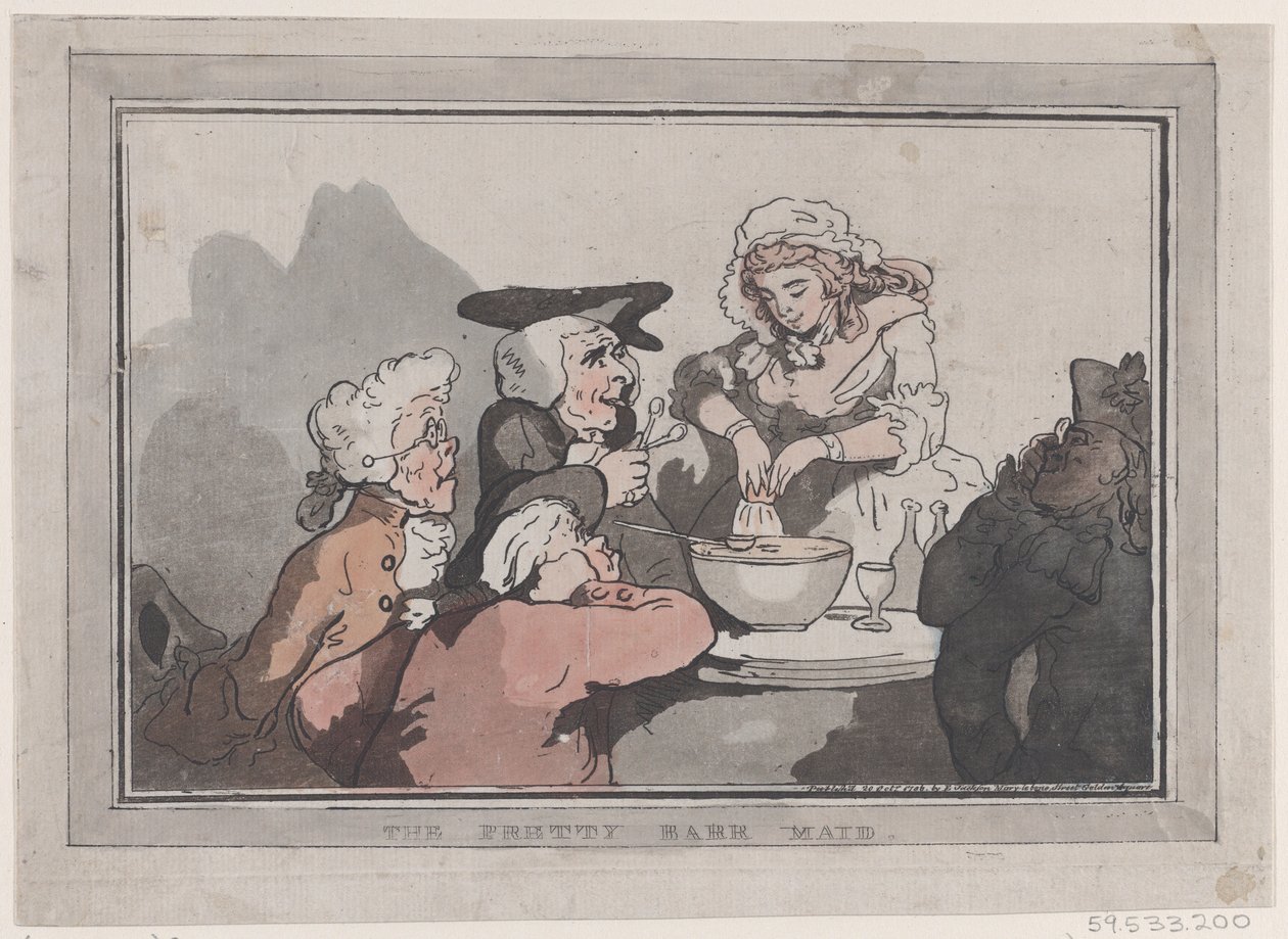 The Pretty Barr Maid, 20. října 1786, 20. října 1786. od Thomas Rowlandson