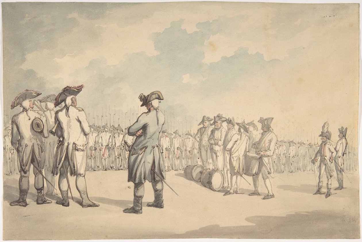 Přehlídka od Thomas Rowlandson