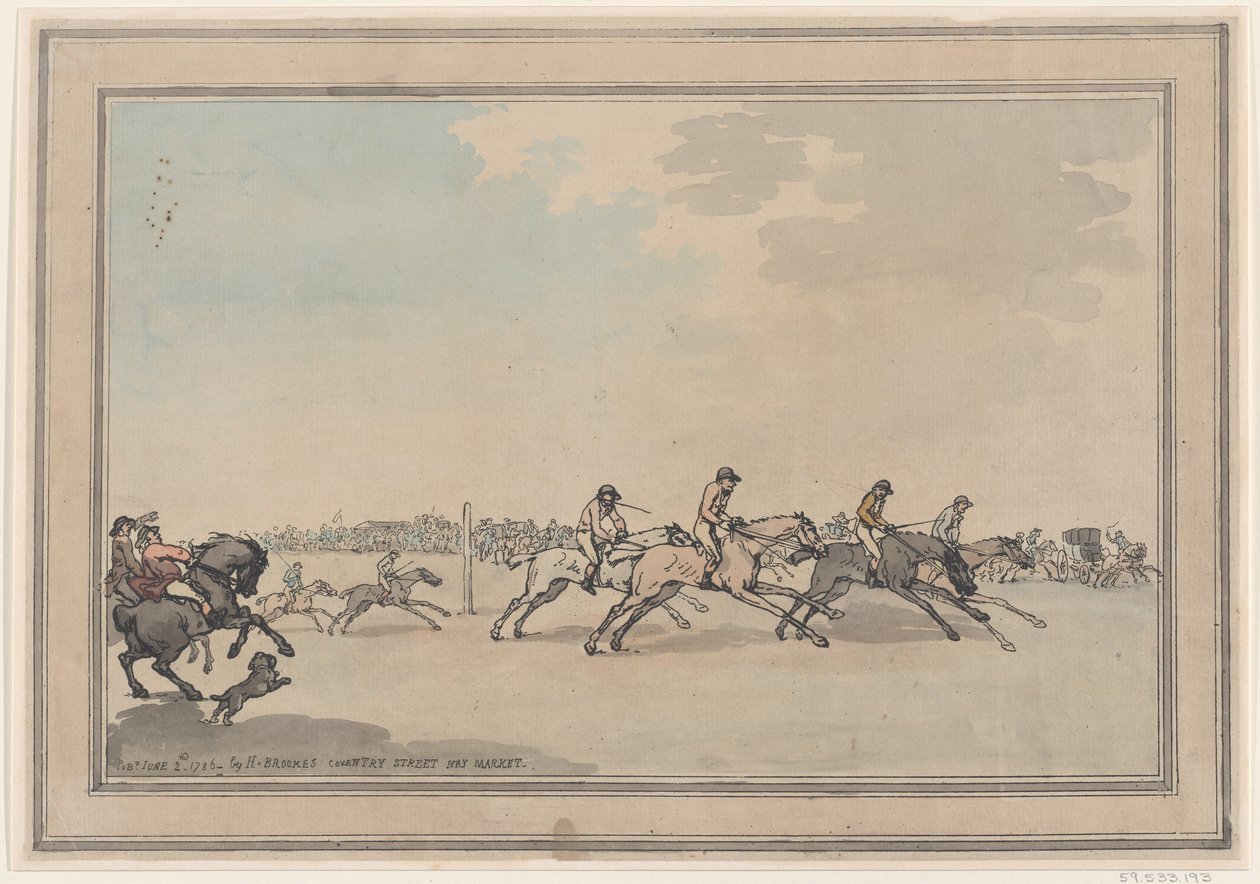 Začátek, 21. června 1786, 21. června 1786. od Thomas Rowlandson