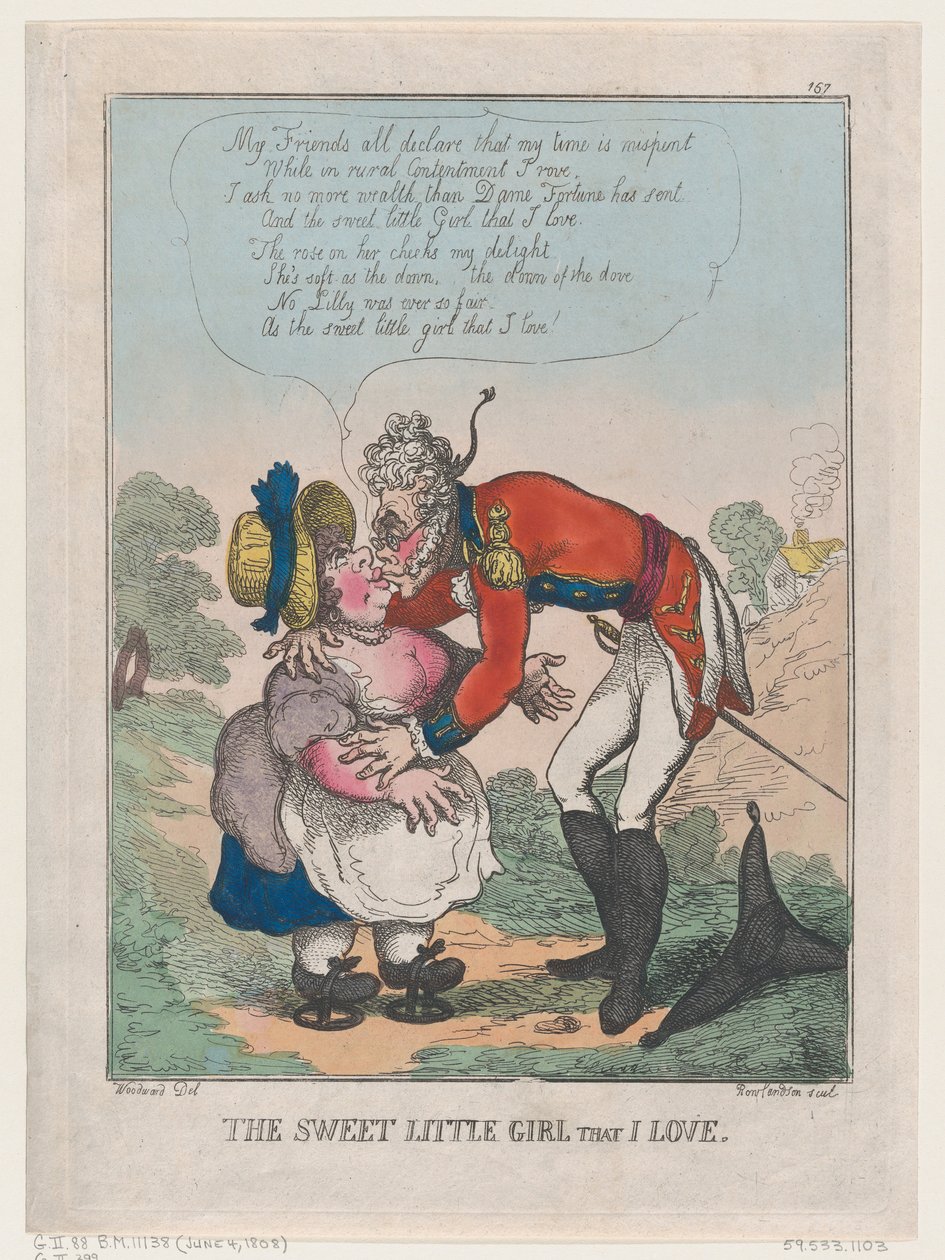 Sladká holčička, kterou miluji, 4. června 1808, 4. června 1808. od Thomas Rowlandson