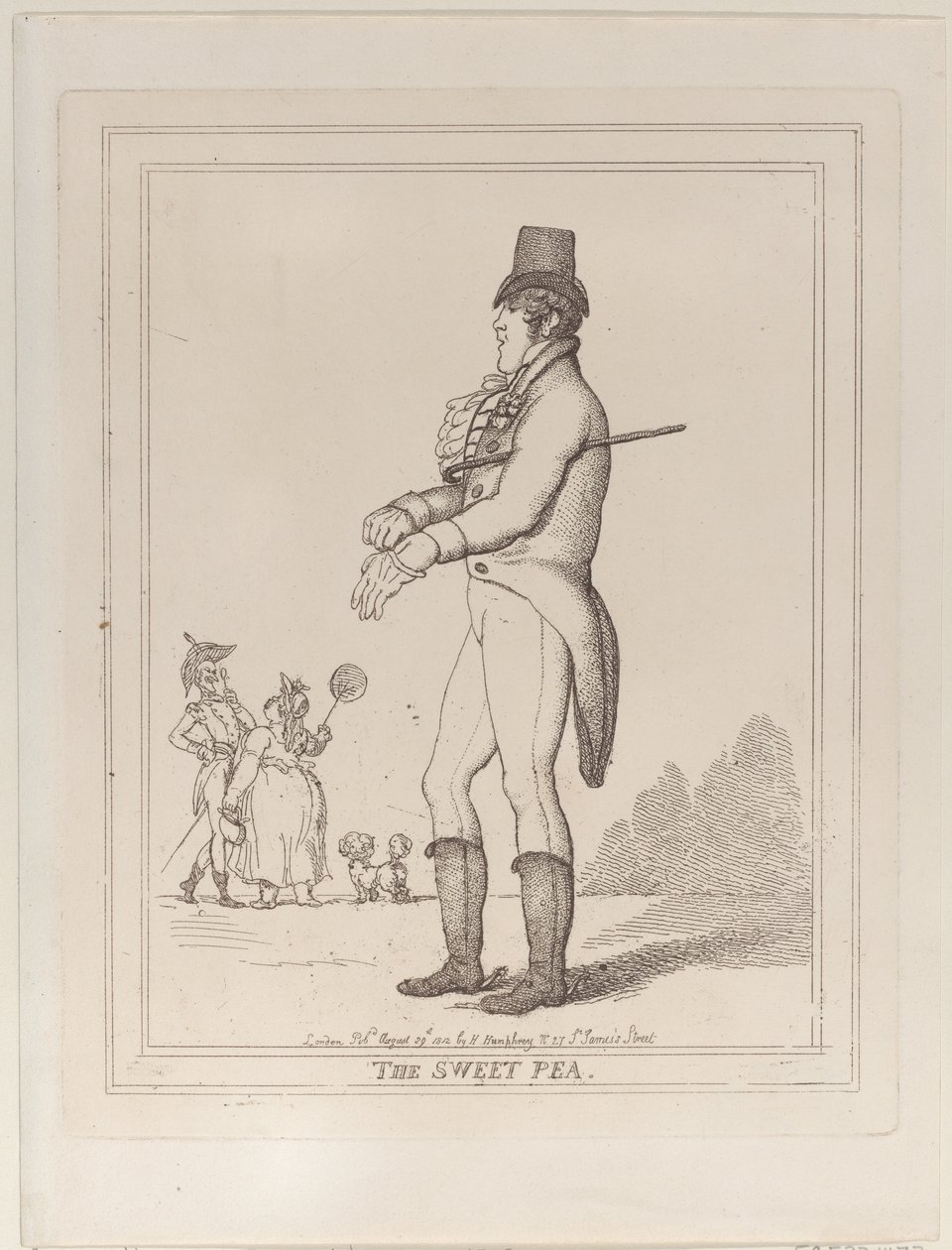 Sladký hrášek, 29. srpna 1812, 29. srpna 1812. od Thomas Rowlandson