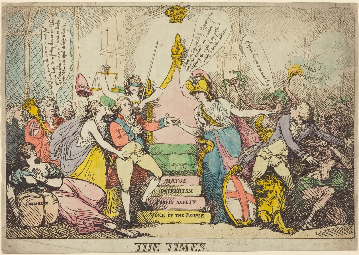 The Times od Thomas Rowlandson