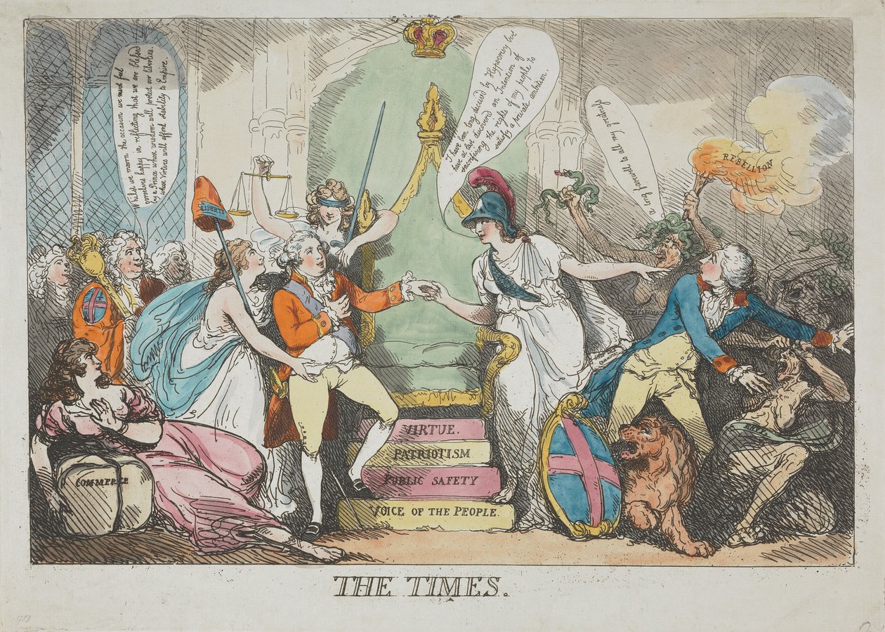 The Times od Thomas Rowlandson