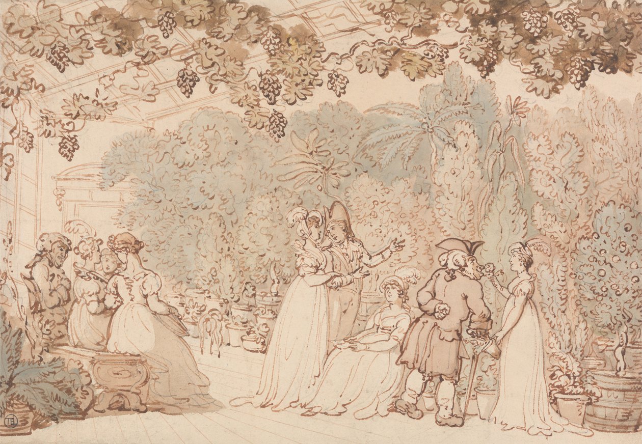The Vinery od Thomas Rowlandson
