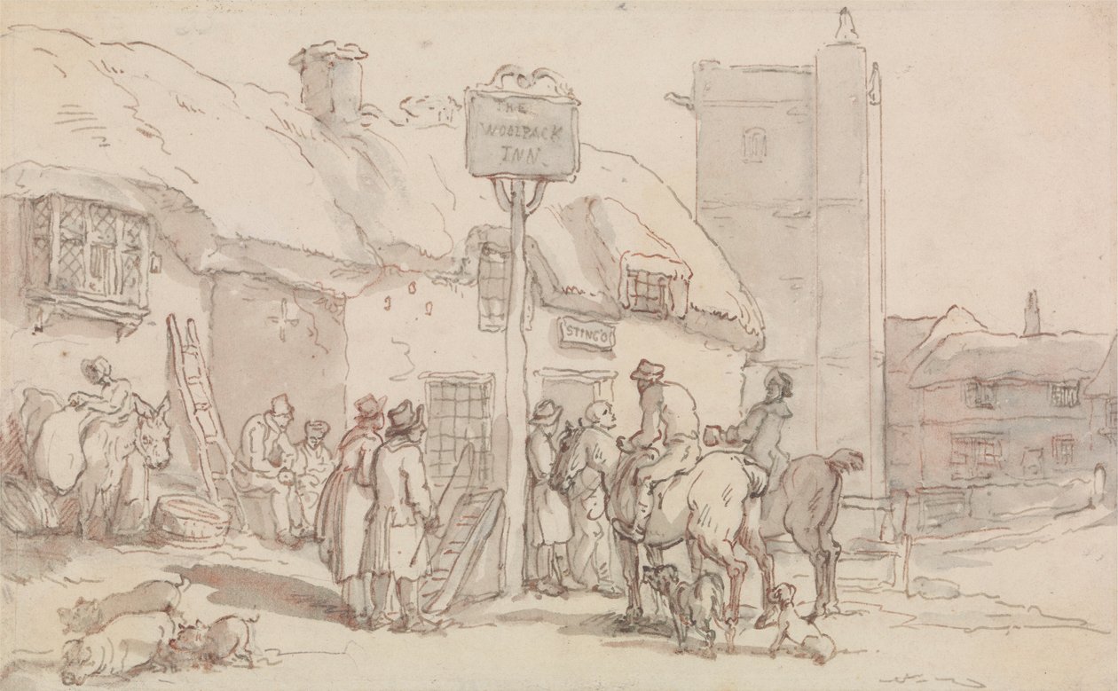 Woolpack Inn od Thomas Rowlandson