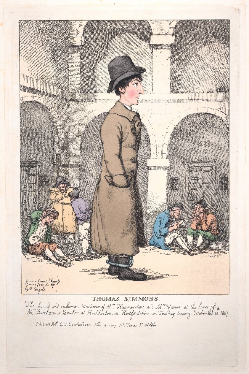 Thomas Simmons, 9. listopadu 1807, 9. listopadu 1807. od Thomas Rowlandson