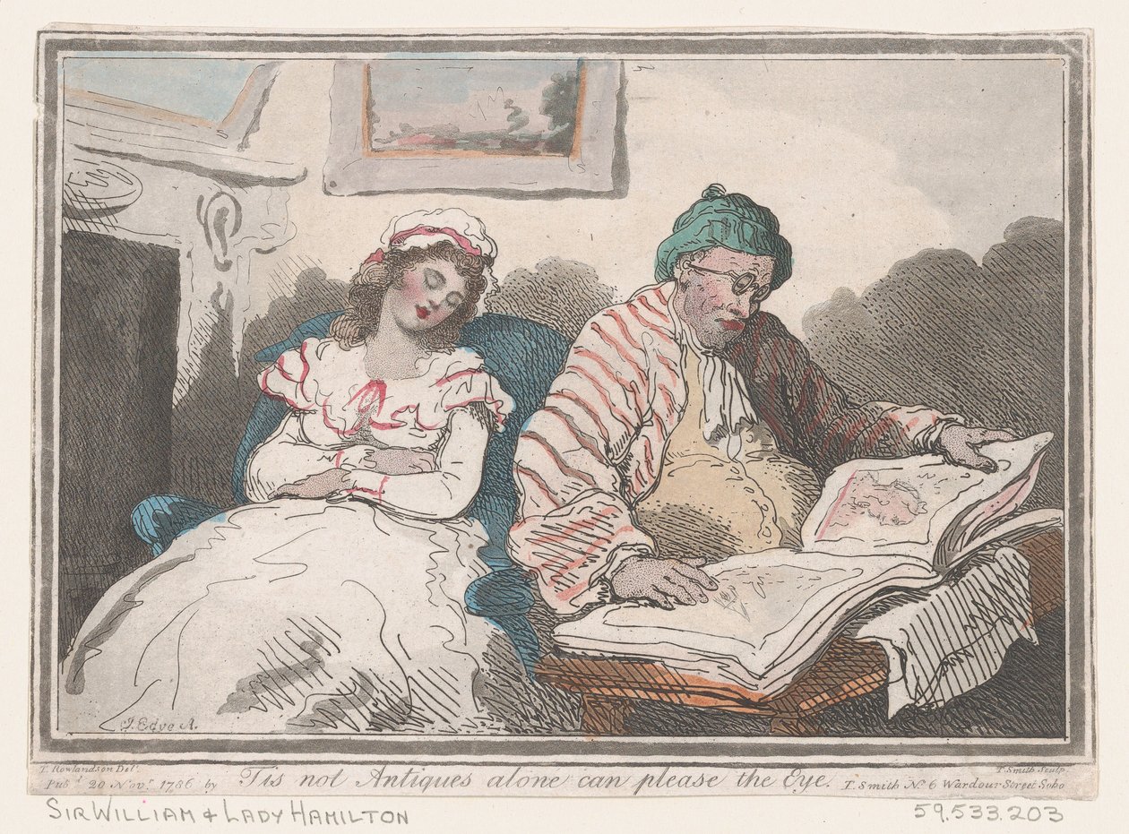 Tis not Antiques Alone can Please the Eye, or Tastes Differ, 20. listopadu 1786, 20. listopadu 1786. od Thomas Rowlandson