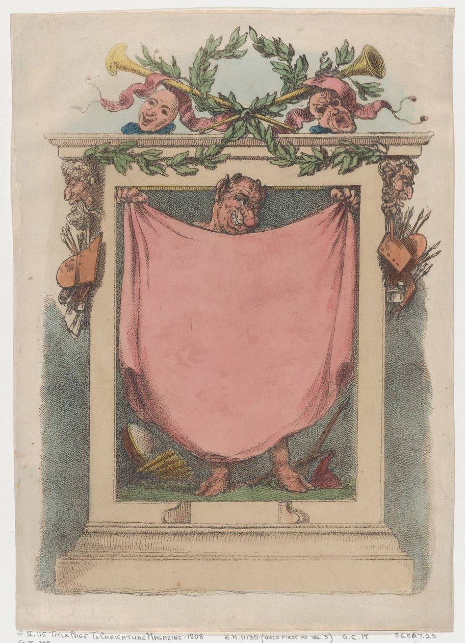 Titulní strana, Rowlandson