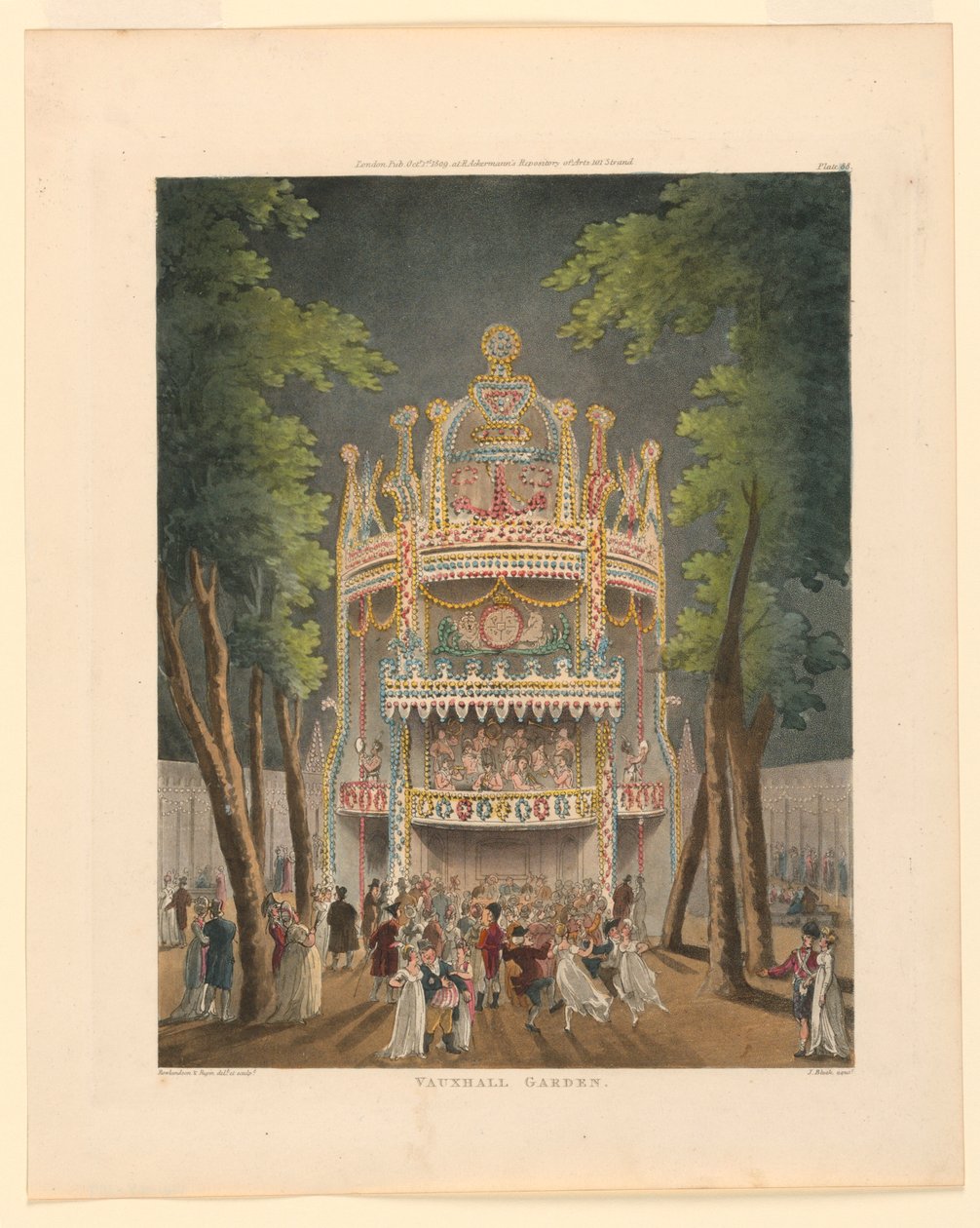 Vauxhall Garden z Ackermann