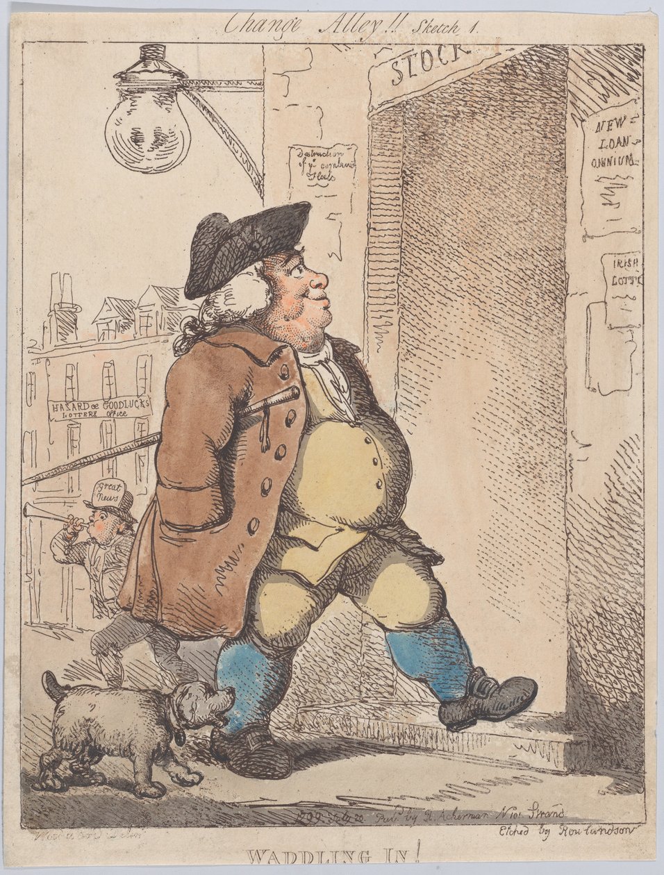 Waddling In!, 1. srpna 1799, 1. srpna 1799. od Thomas Rowlandson