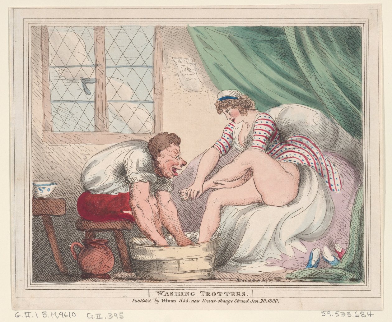 Washing Trotters, 20. ledna 1800, 20. ledna 1800. od Thomas Rowlandson