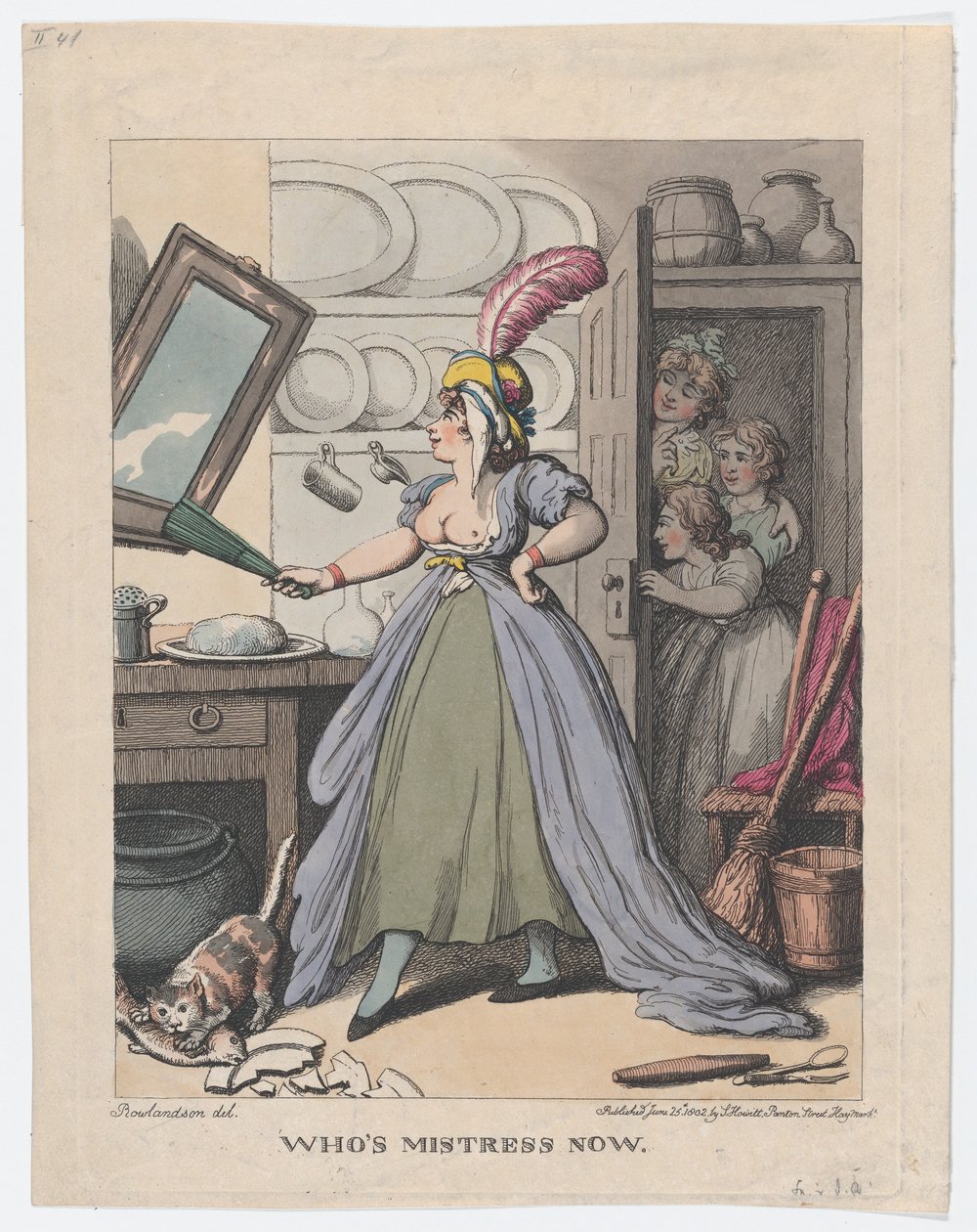 Kdo je nyní paní, 25. června 1802, 25. června 1802. od Thomas Rowlandson