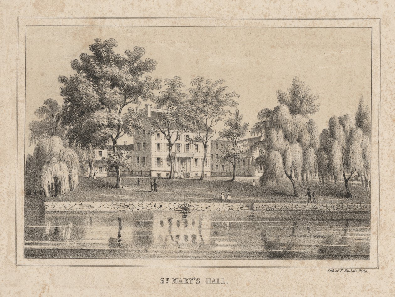 Sál Panny Marie, 1850 od Thomas S. Sinclair