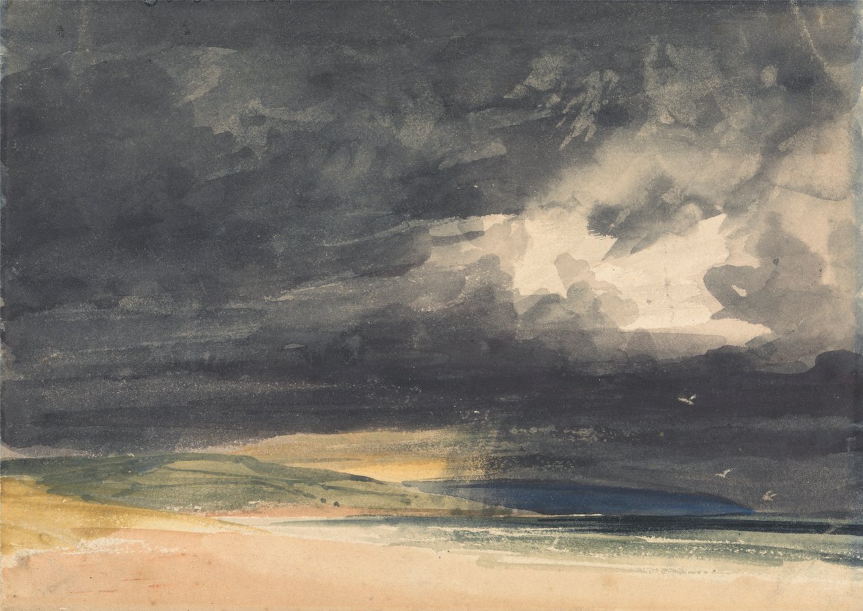 Bouře na pobřeží od Thomas Shotter Boys