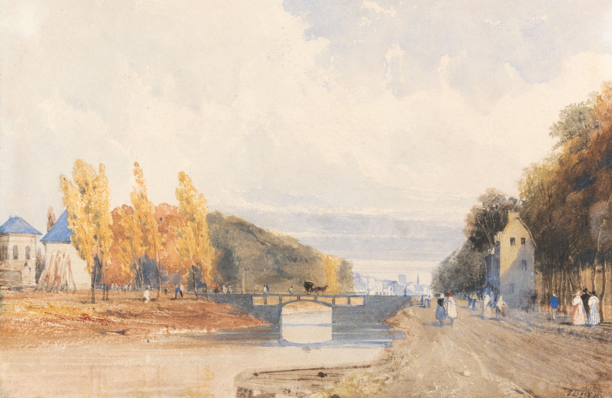 Brusel od pařížské silnice od Thomas Shotter Boys