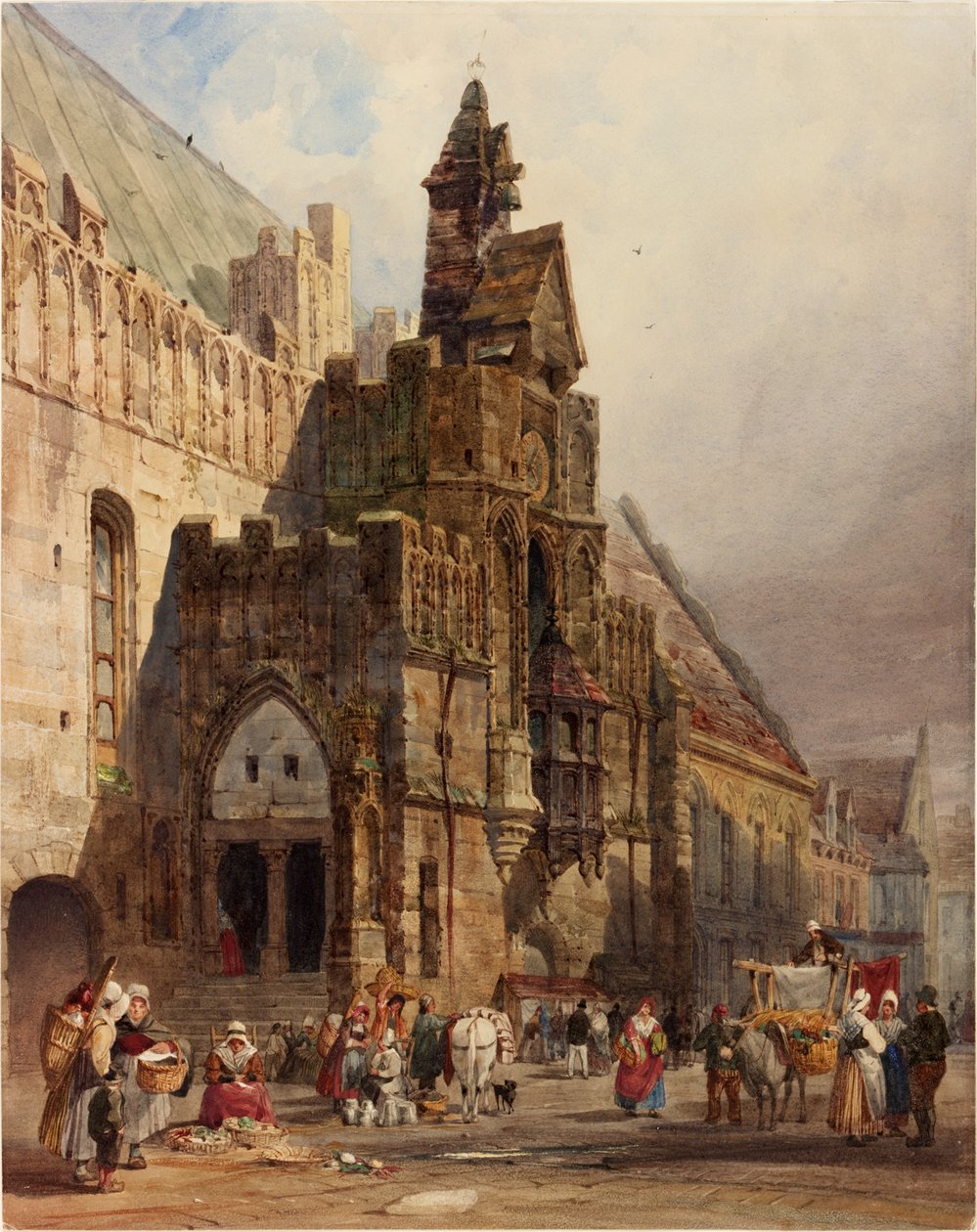 Radnice St Omer, Pas de Calais od Thomas Shotter Boys
