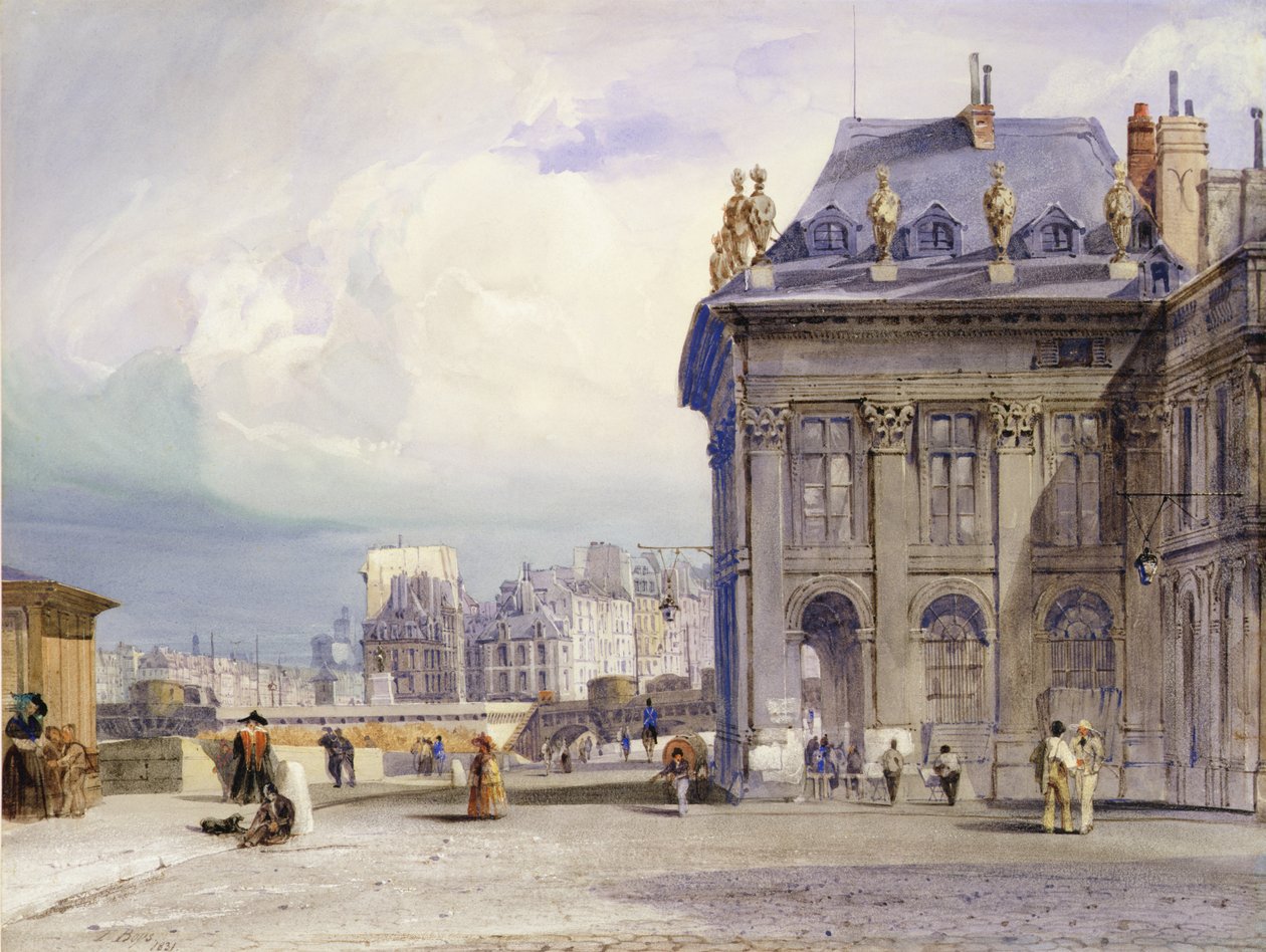 Ile de la Cite od Thomas Shotter Boys