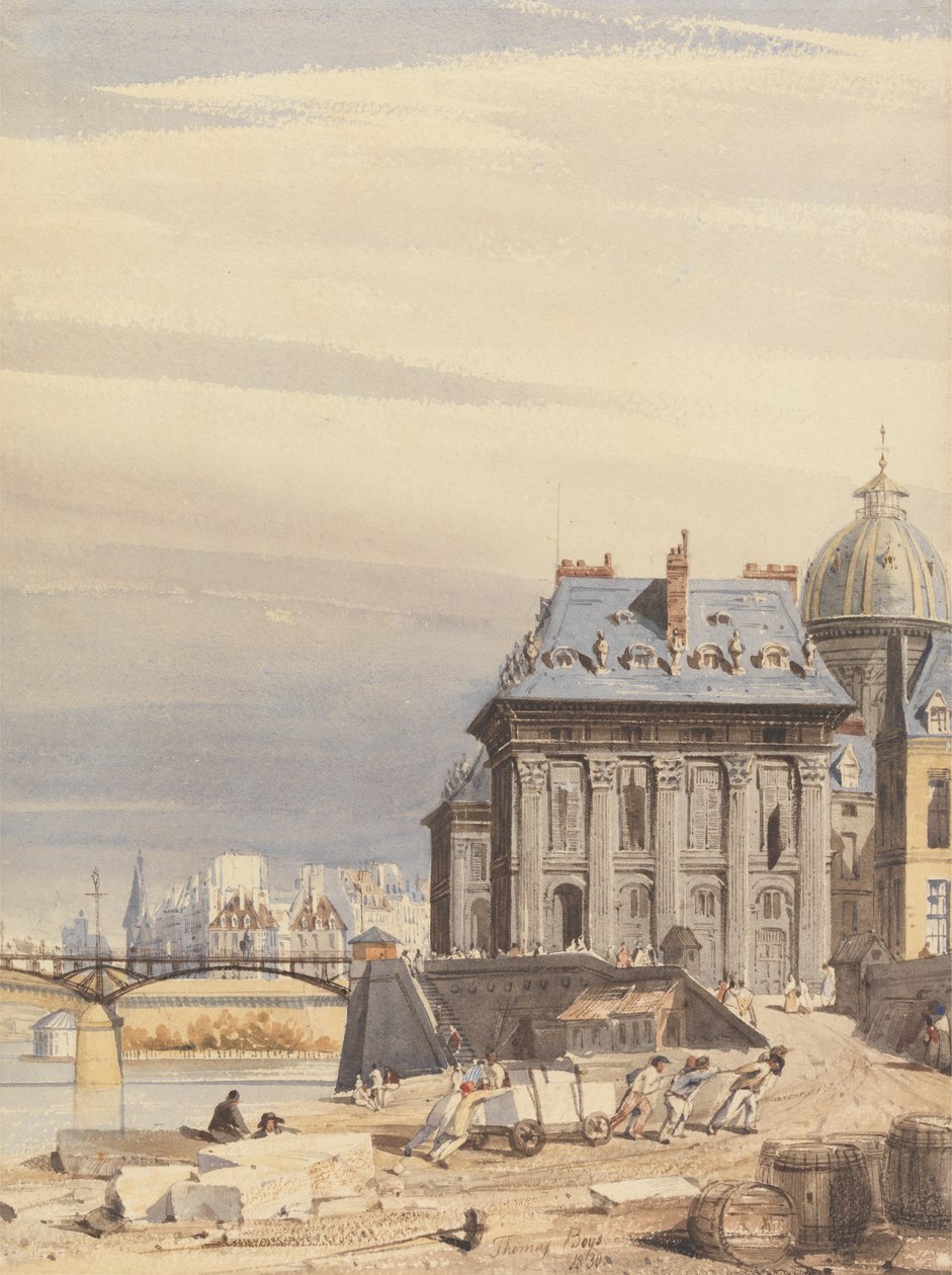 Francouzský institut, Paříž od Thomas Shotter Boys