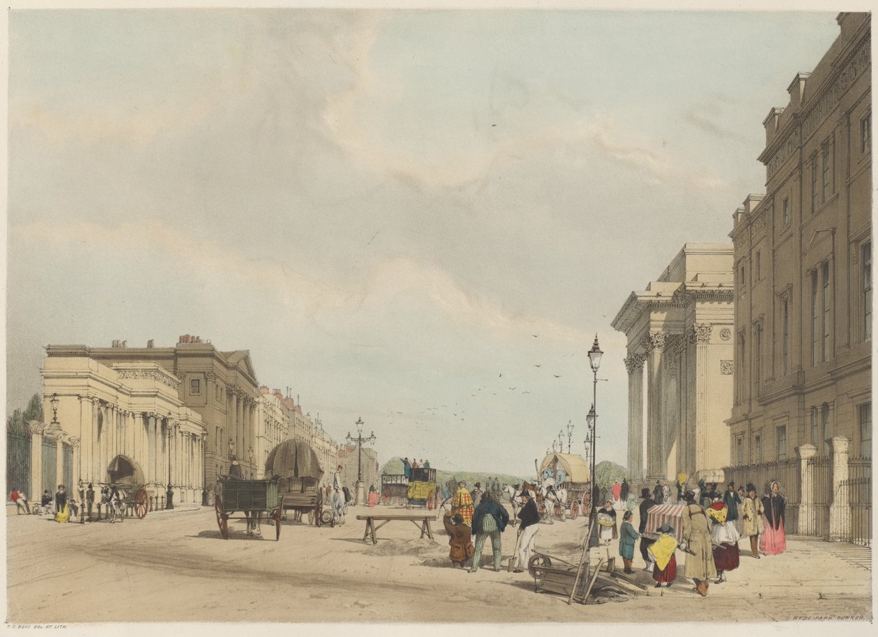 Londýn tak, jak je: Hyde Park Corner od Thomas Shotter Boys
