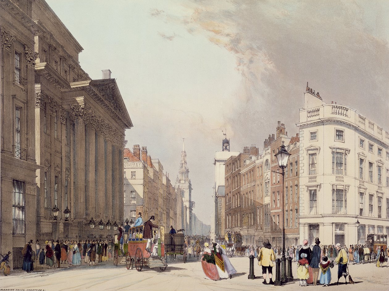 Mansion House a Cheapside, z 