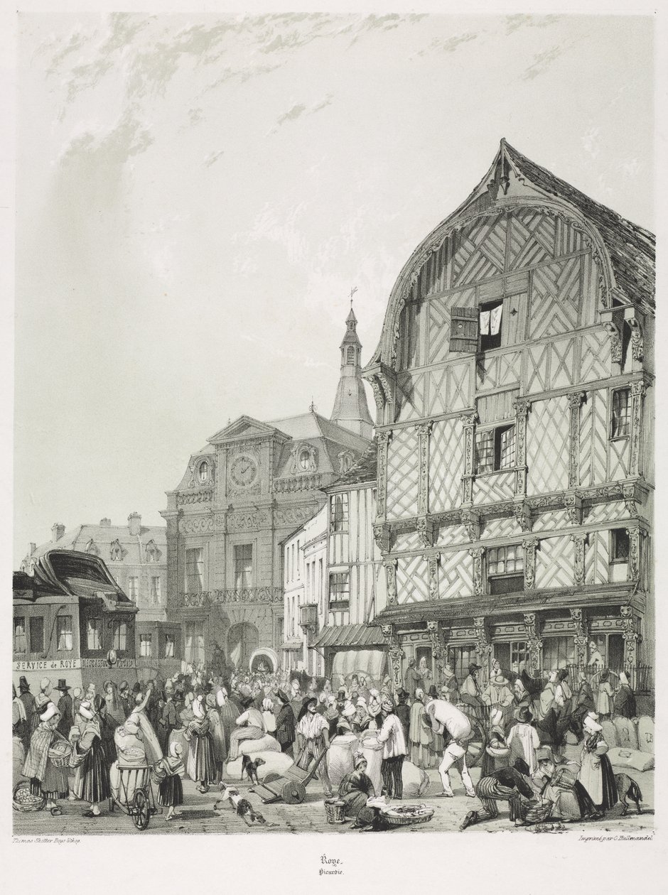 Malebné a romantické cesty ve staré Francii, Picardie sv. 2, 1840. od Thomas Shotter Boys