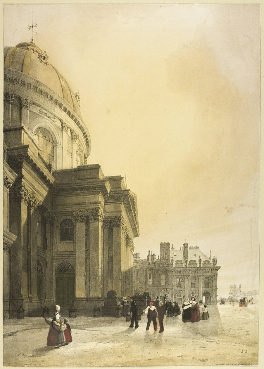 Institut, Paříž od Thomas Shotter Boys