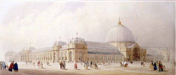 Výstavní budovy International Exhibition Buildings, South Kensington od Thomas Shotter Boys