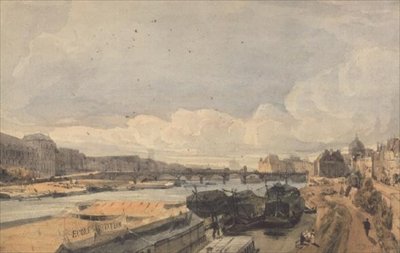 Pont des Arts, Paříž od Thomas Shotter Boys